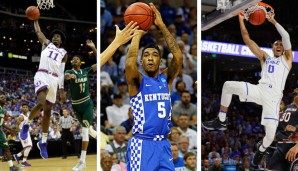 Josh Jackson, Jayson Tatum und Malik Monk gelten als sichere Lottery Picks