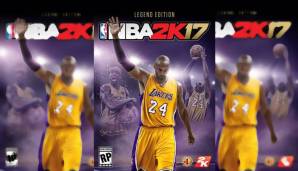 Doch nicht ganz allein: Kobe Bryant wurde zu seinem Abschied eine ganze Legenden-Edition gewidmet.