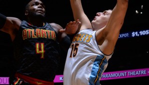 Paul Millsap und Nikola Jokic bilden künftig gemeinsam den Nuggets-Frontcourt