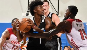 Jonathan Isaac (l.) führt die Orlando Magic zum Sieg gegen die Miami Heat