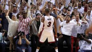 Platz 7: Dwyane Wade (Heat, Bulls) - 193,9 Millionen