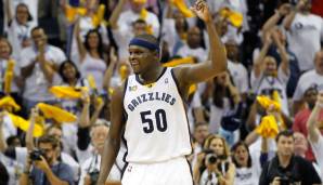 Platz 9: Zach Randolph (Trail Blazers, Knicks, Clippers, Grizzlies, Kings) - 184,9 Millionen