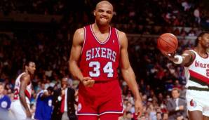 CHARLES BARKLEY: 1992 von den Philadelphia 76ers zu den Phoenix Suns getradet.