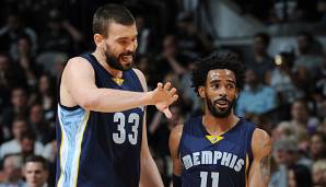 Marc Gasol und Mike Conley sind die Franchisespieler der Memphis Grizzlies