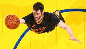 Kevin Love spielte zumeist auf Power Forward