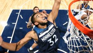 Karl-Anthony Towns war gegen die Thunder gut aufgelegt