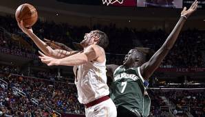 Kevin Love sammelte gegen die Milwaukee Bucks 32 Punkte