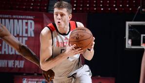 Isaiah Hartenstein spielte in der Summer League für die Houston Rockets