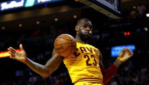 Platz 3: LeBron James (Cleveland Cavaliers, Miami Heat, Los Angeles Lakers, 2003 bis heute): 12.691 Field Goals – Stand: 5. Februar 2021