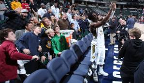 Victor Oladipo wird von den Fans in Indiana gefeiert