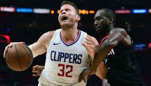 Blake Griffin musste gegen die Houston Rockets das Feld vorzeitig verlassen