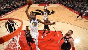 Kevin Durant und die Warriors zittern sich zum Sieg in Toronto