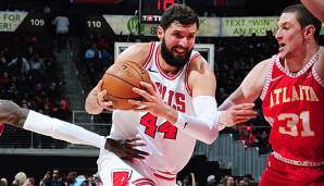 Nikola Mirotic begann die Saison bei den Chicago Bulls