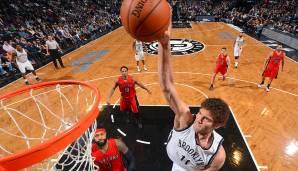 Brooklyn Nets: BROOK LOPEZ (2008-2017) - 10.444 Punkte.