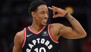 Toronto Raptors: DEMAR DEROZAN (2009-2018) - 13.296 Punkte.