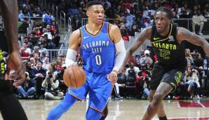 Russell Westbrook legte mal wieder ein Triple-Double auf.