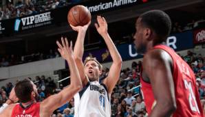 Nowitzki erzielte mit 23 Punkten ein neues Season-High