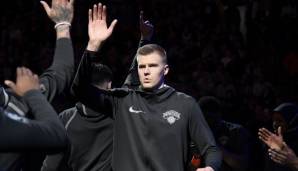 Kristaps Porzingis arbeitet an seinem Comeback bei den Knicks.