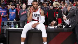 Damian Lillard hat die Blazers aufs Treppchen des Power Rankings geführt.