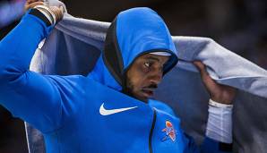 Carmelo Anthony möchte auch in der Zukunft, nicht von der Bank kommen