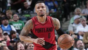 Damian Lillard und die Portland Trail Blazers haben den Playoff-Einzug bereits klar gemacht.