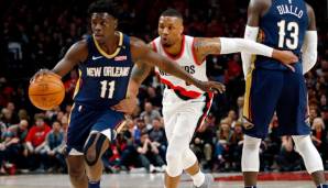 Jrue Holiday dominiert in der bisherigen Serie Damian Lillard.