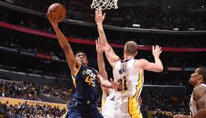 Donovan Mitchell war mal wieder der Topscorer der Utah Jazz