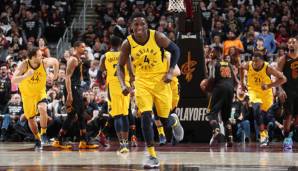 Victor Oladipo zeigte auch gegen die Cleveland Cavaliers eine starke Serie.