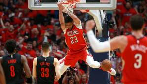 Anthony Davis war auch in Spiel 3 gegen die Portland Trail Blazers dominant.