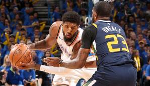 Paul George schenkte den Utah Jazz acht Dreier ein