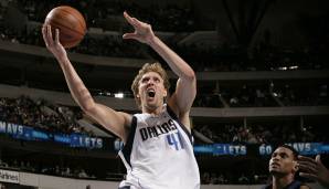 Platz 20: Dirk Nowitzki (1997-heute, Dallas Mavericks)