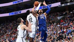 Platz 1: Philadelphia 76ers (2019): 51 Punkte im dritten Viertel in Spiel 2 der ersten Playoff-Runde gegen die Brooklyn Nets - Ergebnis: 145:123