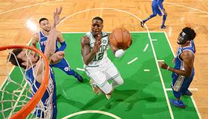 Terry Rozier erzielte 20 Punkte gegen die Philadelphia 76ers