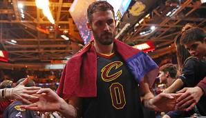 Kevin Love steht bei den Cleveland Cavaliers mal wieder in der Kritik