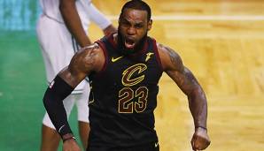 LeBron James steht zum achten Mal in Folge in den NBA Finals