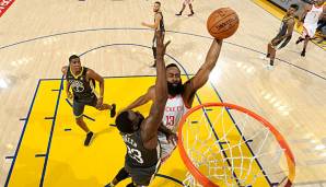 James Harden war mit 30 Punkten Topscorer der Houston Rockets