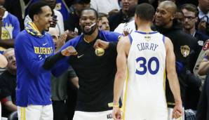 Kevin Durant hat die letzten beiden NBA-Titel als Finals-MVP gewonnen.