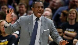 Dwane Casey wurde für seine Saison mit den Toronto Raptors ausgezeichnet.