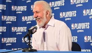 Gregg Popovich sitzt seit 1996 auf der Bank der San Antonio Spurs