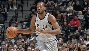 Kawhi Leonard absolvierte vergangene Saison nur neun Spiele