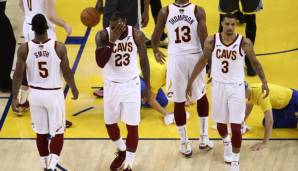 LeBron James liegt mit den Cavaliers in den Finals 0:2 hinten.