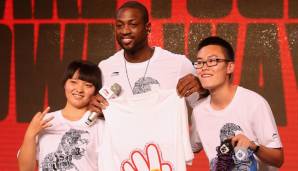 Dwyane Wade steht bei einer chinesischen Schuhfirma unter Vertrag