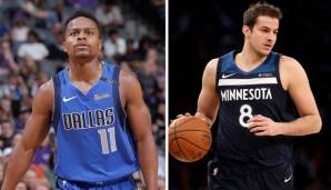 Yogi Ferrell und Nemanja Bjelica gehen künftig gemeinsam auf Korbjagd.