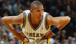 Platz 9: REGGIE MILLER (1987-2005) - Teams: Pacers - Finals-Teilnahmen: 1 (2000)