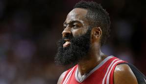 Platz 7: JAMES HARDEN (2009-) - Teams: Thunder, Rockets - Finals-Teilnahmen: 1 (2012)