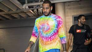 Platz 15: Carmelo Anthony (noch OKC Thunder) - Gehalt 2018/19: 27,93 Millionen Dollar.