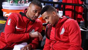 Damian Lillard und C.J. McCollum sind die Stars der Portland Trail Blazers