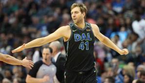 Dirk Nowitzki steht bei den Dallas Mavericks vor seiner 21. NBA-Saison.