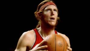 BILL WALTON: Der Big war 1977 und 1978 vielleicht der beste Spieler der Liga, nach nur vier NBA-Jahren streikten jedoch seine Füße und er verpasste unter anderem drei ganze Saisons. 1986 immerhin noch Sixth Man bei den Celtics.