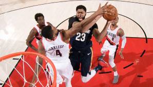 Platz 1: Anthony Davis (New Orleans Pelicans) - Rating: 94.